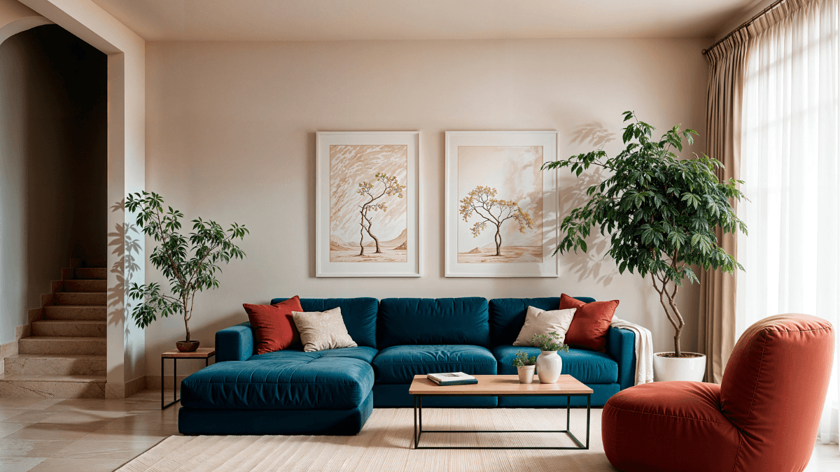 Feng Shui na Sala de Estar: Checklist com 5 dicas para trazer Disposição, Cores e Energia para uma Convivência Harmoniosa
